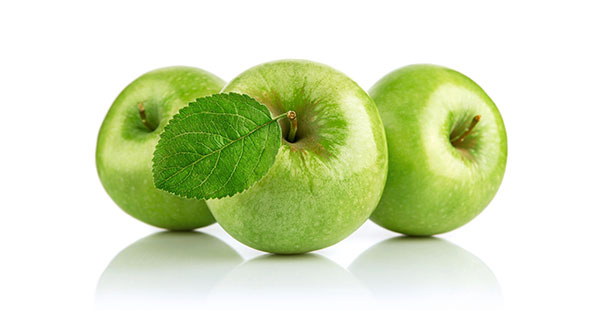 Grönt äpple